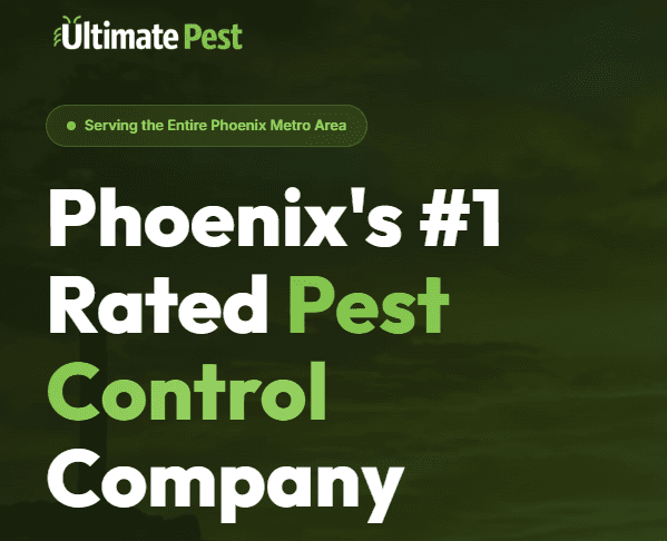 Ultimate Pest website and lead capture platform